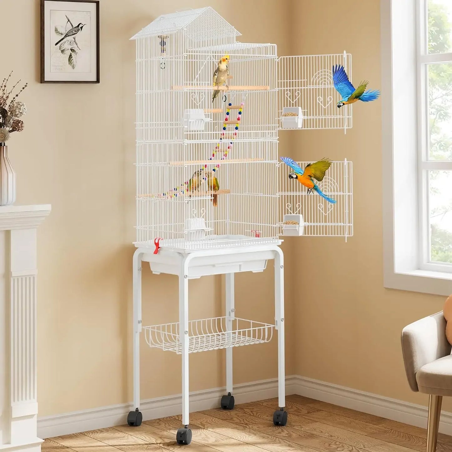 62 inch Metal Bird Cage