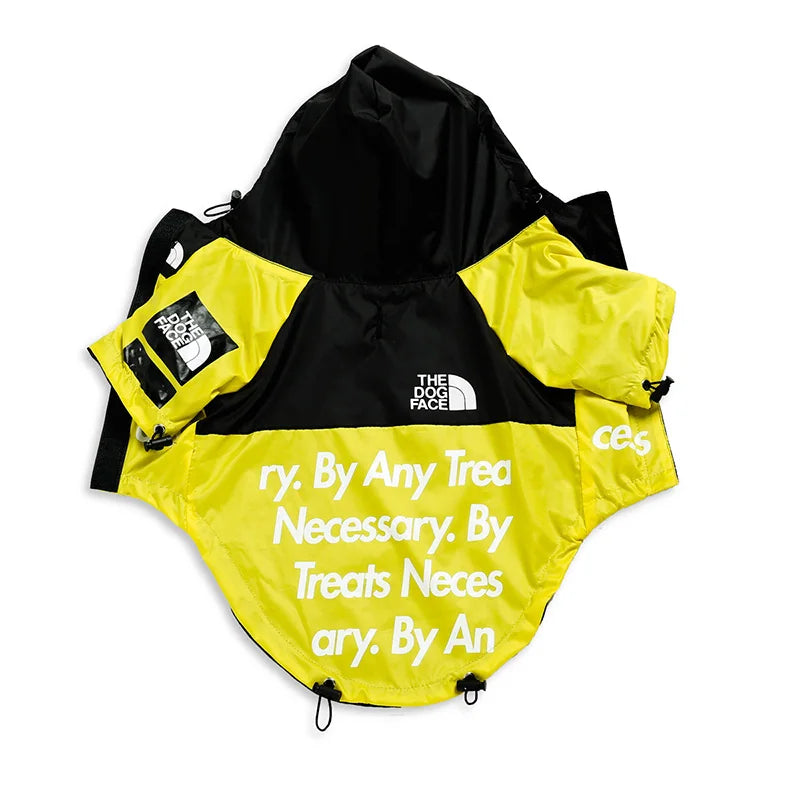 Dog Windbreaker Hoodie Jacket