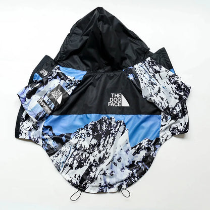 Dog Windbreaker Hoodie Jacket