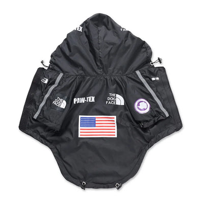 Dog Windbreaker Hoodie Jacket