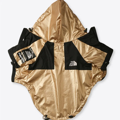 Dog Windbreaker Hoodie Jacket