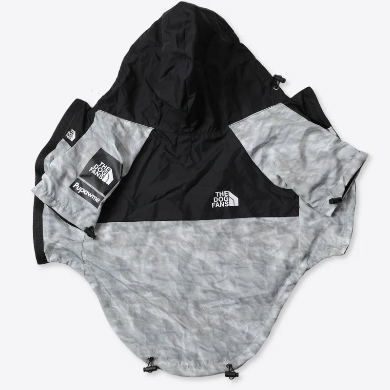 Dog Windbreaker Hoodie Jacket