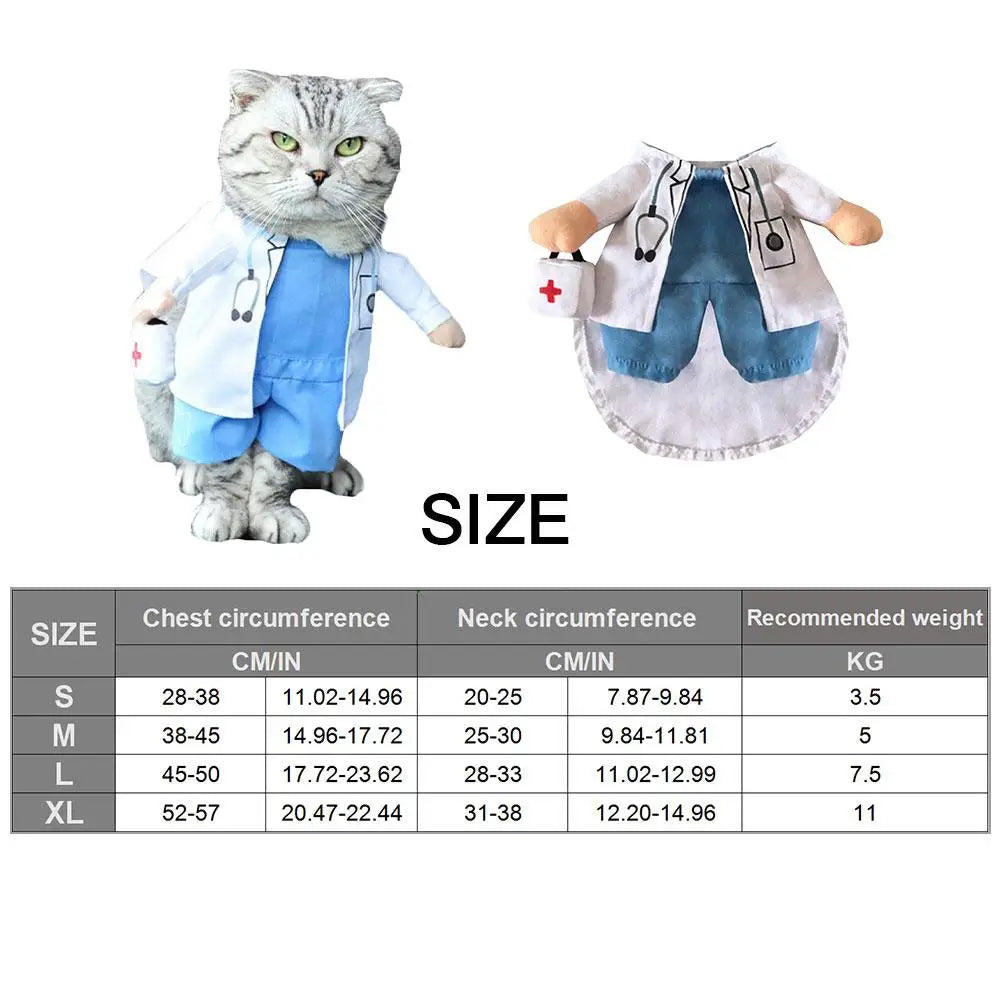 Pet Doctor Cosplay Christmas Clothes