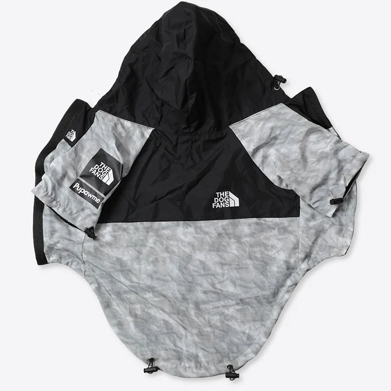 Dog Windbreaker Hoodie Jacket