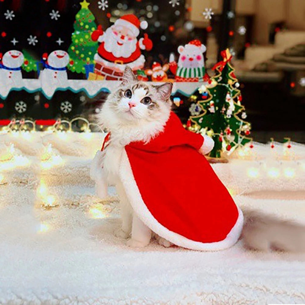 Christmas Cat Santa Elk Costume
