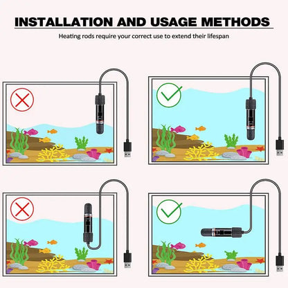 Mini Aquarium heating rod