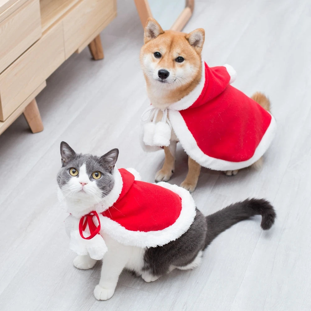 Christmas Cat Santa Elk Costume