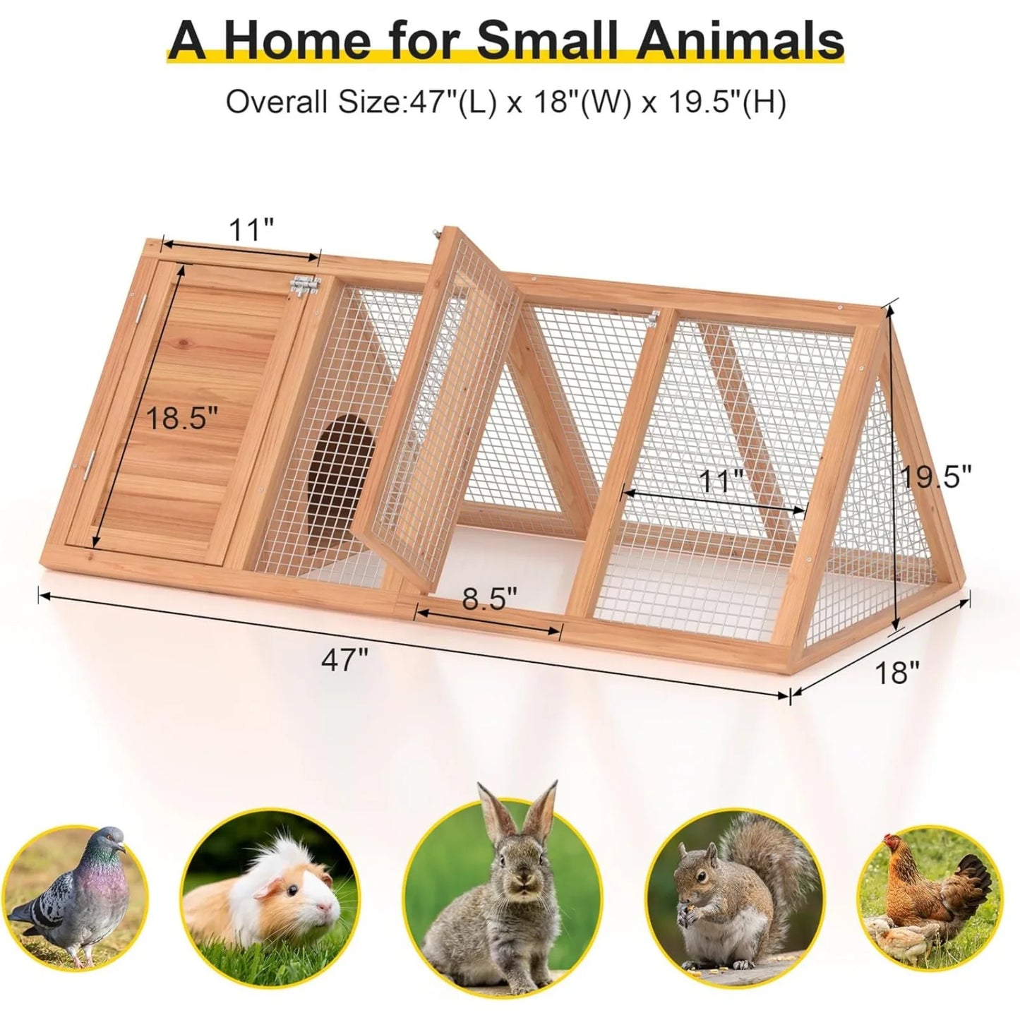 Rabbit Hutch Cage