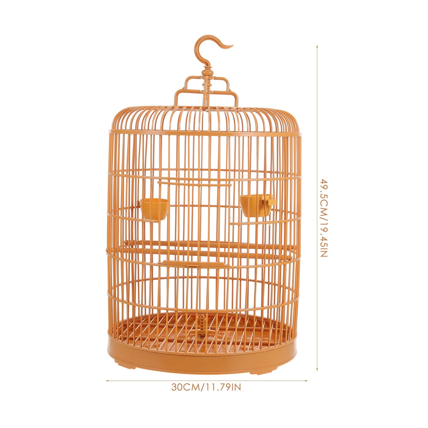 Plastic Round Bird Cage