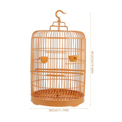 Plastic Round Bird Cage
