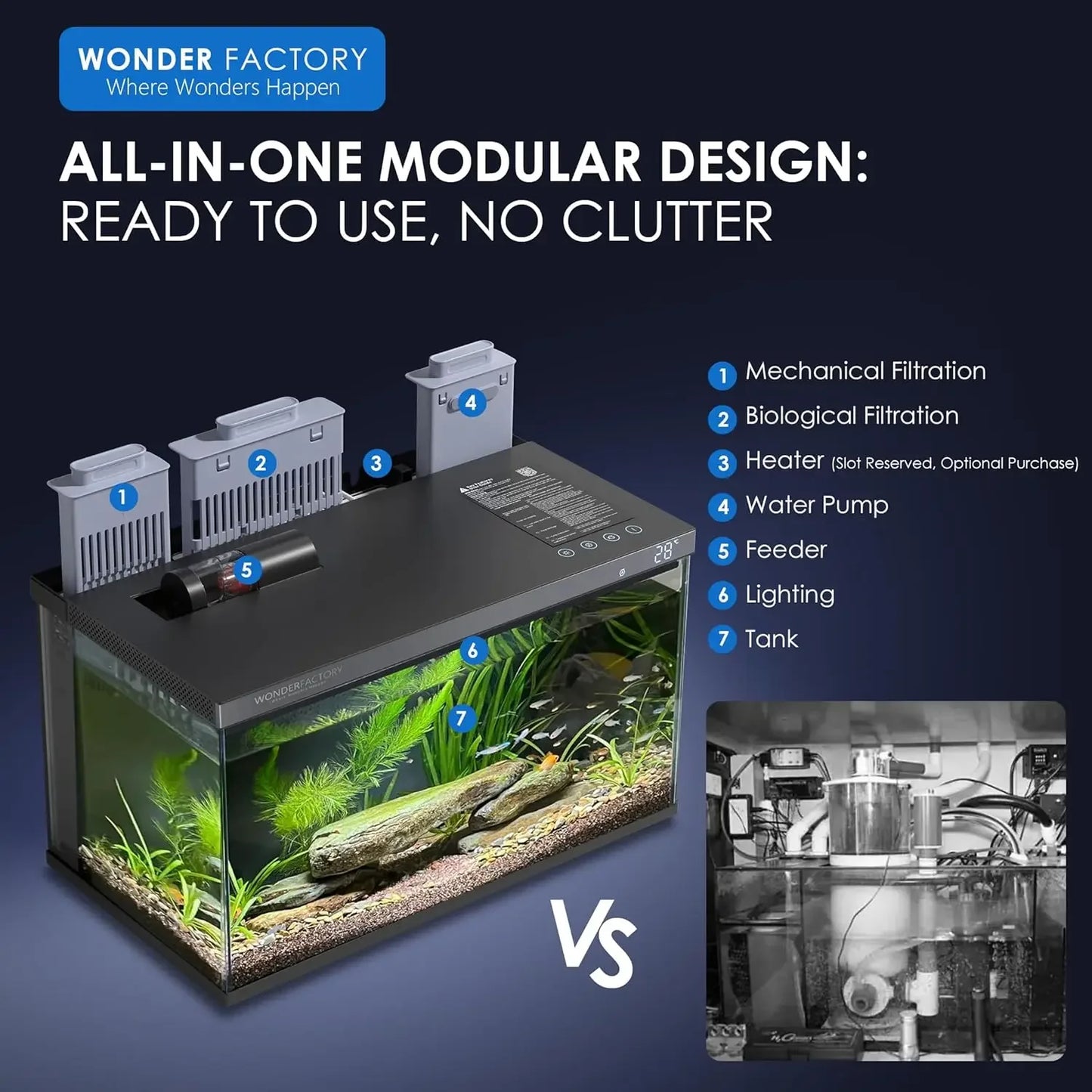 Smart Aquarium Fish Tank