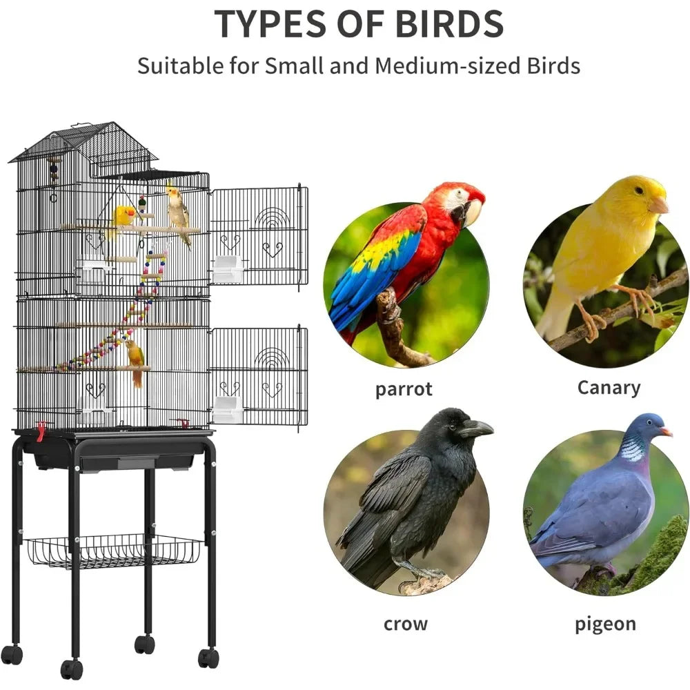 62 inch Metal Bird Cage