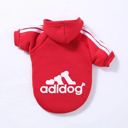 Cotton Hooded Dog Sweatshirt