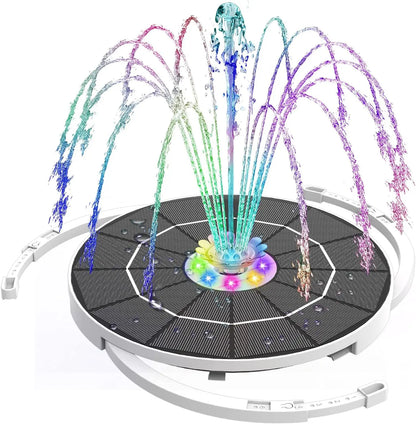 LED Solar Fountain