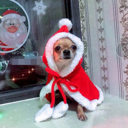 Christmas Cat Santa Elk Costume